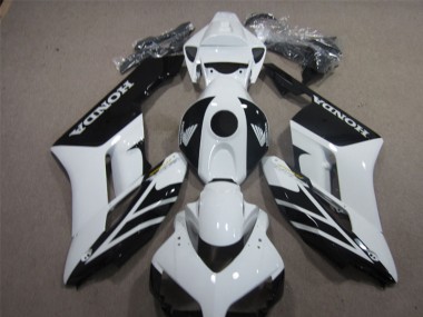 Schwarz Weiß 04-05 CBR1000RR Motorrad Vollverkleidung