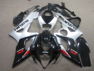 Schwarz Weiß 05-06 GSXR 1000 Motorrad Verkleidung
