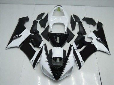 Schwarz Weiß 05-06 ZX6R Motorrad Verkleidung