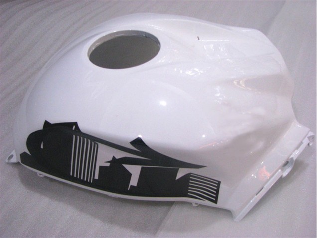 Schwarz Weiß 07-08 CBR600RR Motorrad Verkleidungen