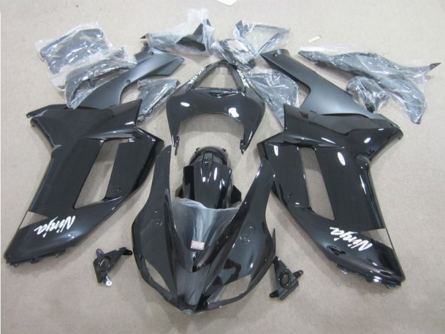 Schwarz Weiß 07-08 ZX6R Motorrad Verkleidung Schwarz Weiß 07-08 ZX6R Motorrad Verkleidung