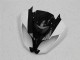 Schwarz Weiß 09-12 ZX6R Motorrad Verkleidung Schwarz Weiß 09-12 ZX6R Motorrad Verkleidung