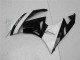 Schwarz Weiß 09-12 ZX6R Motorrad Verkleidung Schwarz Weiß 09-12 ZX6R Motorrad Verkleidung