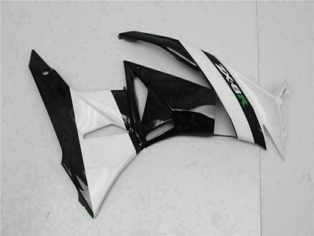 Schwarz Weiß 09-12 ZX6R Motorrad Verkleidung Schwarz Weiß 09-12 ZX6R Motorrad Verkleidung