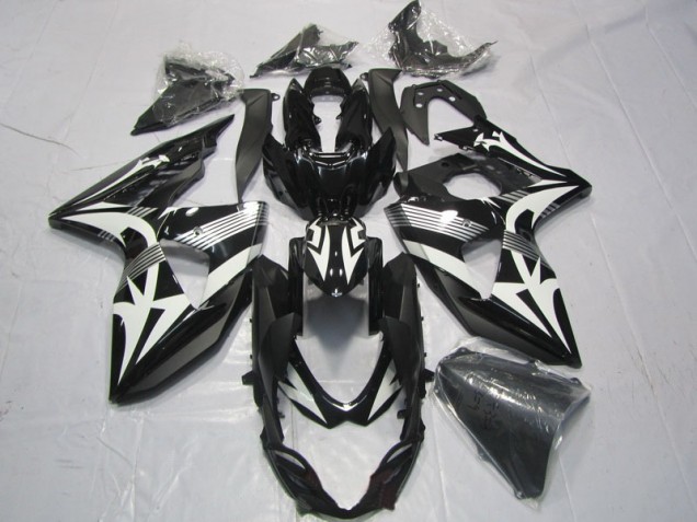 Schwarz Weiß 09-16 GSXR 1000 Motorrad Verkleidungen Schwarz Weiß 09-16 GSXR 1000 Motorrad Verkleidungen