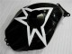 Schwarz Weiß 11 03-04 CBR600RR Motorrad Verkleidung Schwarz Weiß 11 03-04 CBR600RR Motorrad Verkleidung