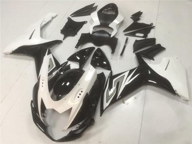 Schwarz Weiß 11-21 GSXR 600/750 Motorrad Vollverkleidung Schwarz Weiß 11-21 GSXR 600/750 Motorrad Vollverkleidung