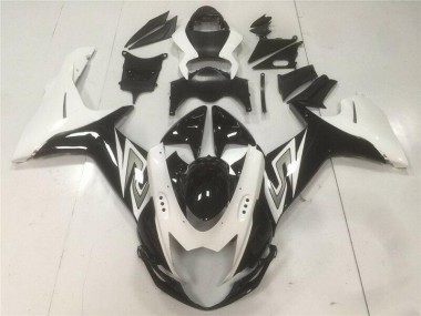 Schwarz Weiß 11-21 GSXR 600/750 Motorrad Vollverkleidung