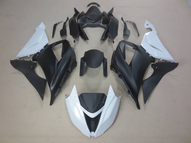 Schwarz Weiß 13-18 ZX6R Motorrad Verkleidungen