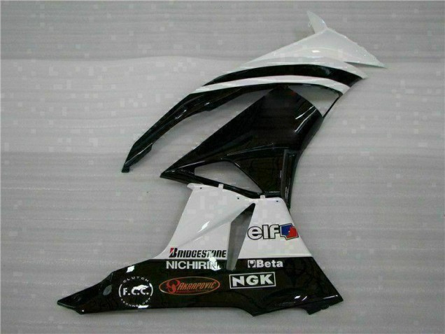 Schwarz Weiß 3M Touch4 09-12 ZX6R Motorrad Verkleidung Schwarz Weiß 3M Touch4 09-12 ZX6R Motorrad Verkleidung