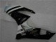 Schwarz Weiß 3M Touch4 09-12 ZX6R Motorrad Verkleidungen Schwarz Weiß 3M Touch4 09-12 ZX6R Motorrad Verkleidungen