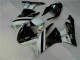 Schwarz Weiß 3M Touch4 09-12 ZX6R Motorrad Verkleidungen Schwarz Weiß 3M Touch4 09-12 ZX6R Motorrad Verkleidungen