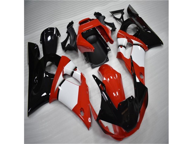 Schwarz Weiß 98-02 YZF R6 Motorrad Verkleidung Schwarz Weiß 98-02 YZF R6 Motorrad Verkleidung