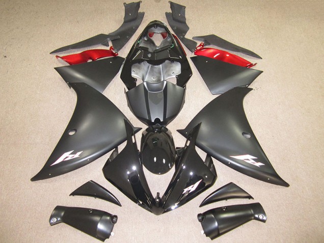 Schwarz Weiß Aufkleber 12-14 YZF R1 Motorrad Verkleidung