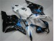 Schwarz Weiß Blau 09-12 CBR600RR Motorrad Verkleidung