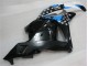 Schwarz Weiß Blau 09-12 CBR600RR Motorrad Verkleidung
