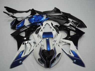 Schwarz Weiß Blau 09-14 S1000RR Motorrad Verkleidung