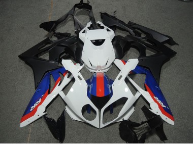 Schwarz Weiß Blau Rot 09-14 S1000RR Motorrad Verkleidung