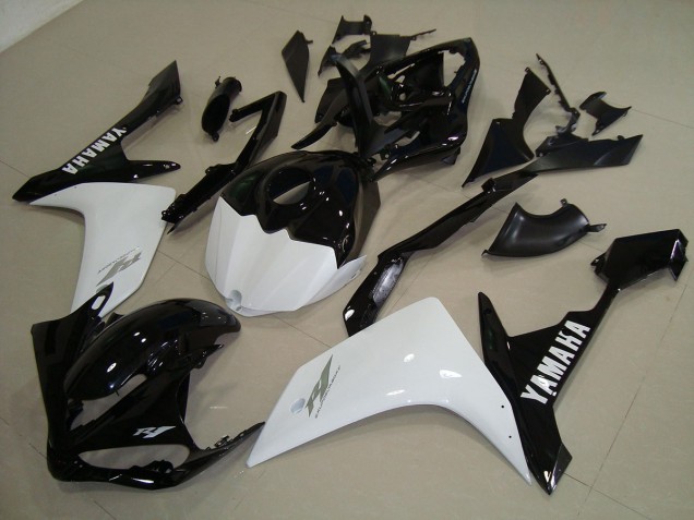 Schwarz Weiß Gold 07-08 YZF R1 Motorrad Verkleidung Schwarz Weiß Gold 07-08 YZF R1 Motorrad Verkleidung