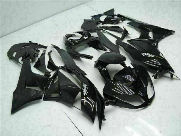 Schwarz Weiß Ninja 636 09-12 ZX6R Motorrad Verkleidung Schwarz Weiß Ninja 636 09-12 ZX6R Motorrad Verkleidung