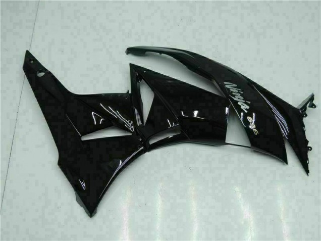 Schwarz Weiß Ninja 636 09-12 ZX6R Motorrad Verkleidung Schwarz Weiß Ninja 636 09-12 ZX6R Motorrad Verkleidung