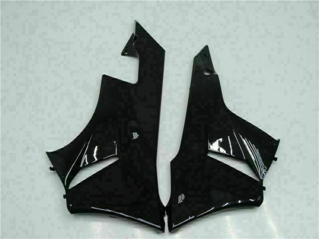 Schwarz Weiß Ninja 636 09-12 ZX6R Motorrad Verkleidung Schwarz Weiß Ninja 636 09-12 ZX6R Motorrad Verkleidung