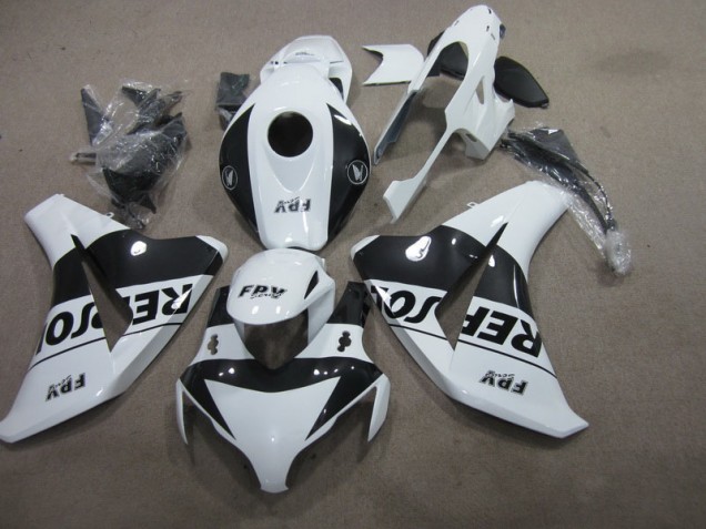 Schwarz Weiß Repsol 08-11 CBR1000RR Motorrad Verkleidung Schwarz Weiß Repsol 08-11 CBR1000RR Motorrad Verkleidung