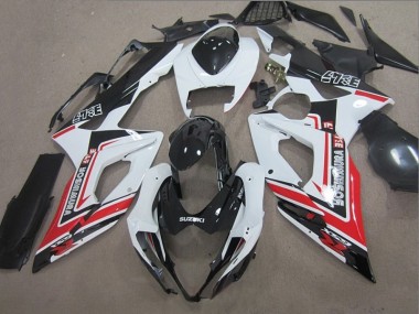 Schwarz Weiß Rot 05-06 GSXR 1000 Motorrad Verkleidung