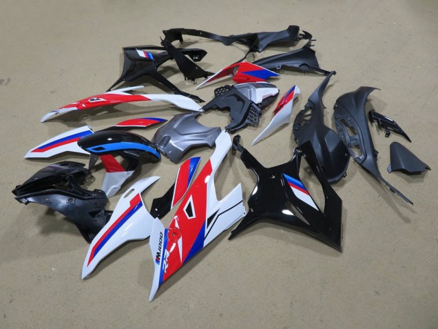 Schwarz Weiß Rot Blau 19-21 S1000RR Motorrad Verkleidung Schwarz Weiß Rot Blau 19-21 S1000RR Motorrad Verkleidung