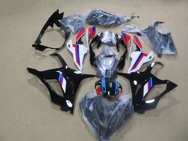 Schwarz Weiß Rot Blau 19-21 S1000RR Motorrad Verkleidungen Schwarz Weiß Rot Blau 19-21 S1000RR Motorrad Verkleidungen