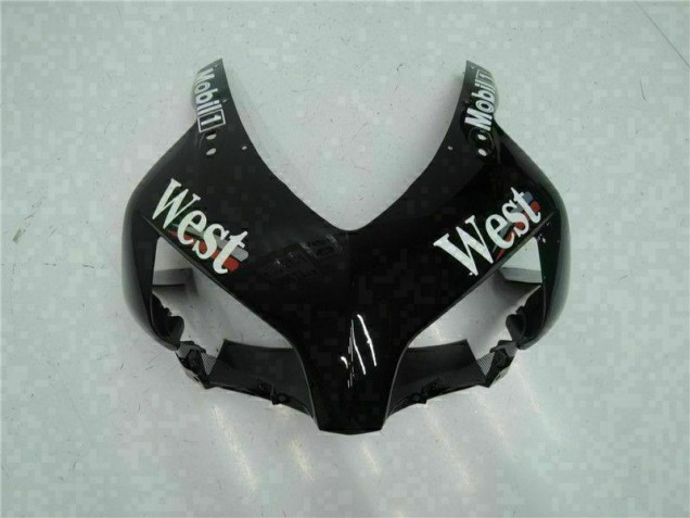 Schwarz West 04-05 CBR1000RR Motorrad Verkleidung Schwarz West 04-05 CBR1000RR Motorrad Verkleidung
