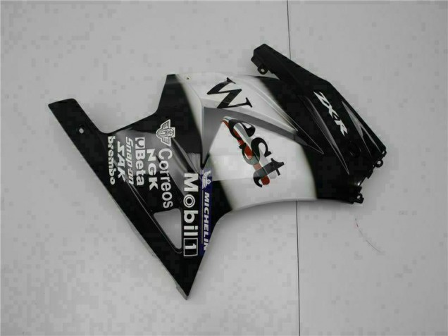 Schwarz West 08-12 EX250 Motorrad Verkleidung Schwarz West 08-12 EX250 Motorrad Verkleidung