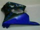 Schwarz mit Blaur Flamme 00-02 ZX6R Motorrad Verkleidung