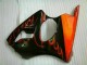 Schwarz rote Flamme 00-02 ZX6R Motorrad Verkleidung