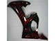 Schwarz rote Flamme 03-05 YZF R6 Motorrad Verkleidung Schwarz rote Flamme 03-05 YZF R6 Motorrad Verkleidung
