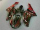 Schwarz rote Flamme 07-08 ZX6R Motorrad Verkleidung Schwarz rote Flamme 07-08 ZX6R Motorrad Verkleidung