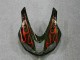 Schwarz rote Flamme 07-08 ZX6R Motorrad Verkleidung Schwarz rote Flamme 07-08 ZX6R Motorrad Verkleidung