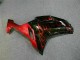 Schwarz rote Flamme 07-08 ZX6R Motorrad Verkleidung Schwarz rote Flamme 07-08 ZX6R Motorrad Verkleidung