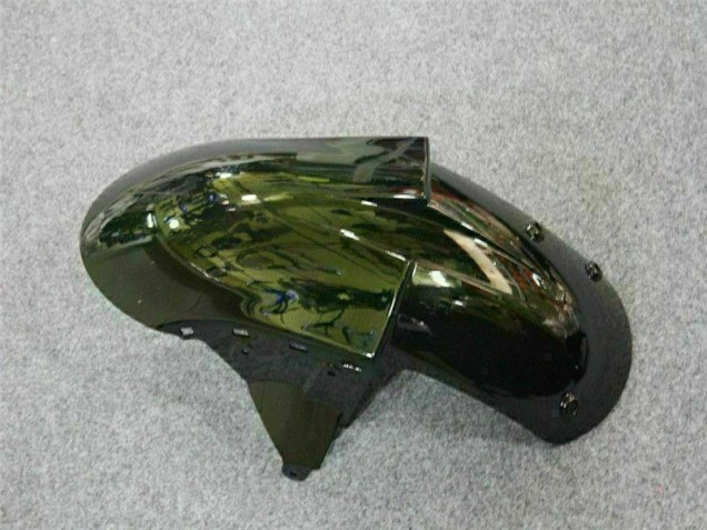 Schwarz rote Flamme 07-08 ZX6R Motorrad Verkleidung Schwarz rote Flamme 07-08 ZX6R Motorrad Verkleidung
