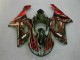 Schwarz rote Flamme 07-08 ZX6R Motorrad Verkleidung Schwarz rote Flamme 07-08 ZX6R Motorrad Verkleidung