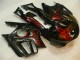 Schwarz rote Flamme 95-98 CBR600 F3 Motorrad Verkleidungen Schwarz rote Flamme 95-98 CBR600 F3 Motorrad Verkleidungen