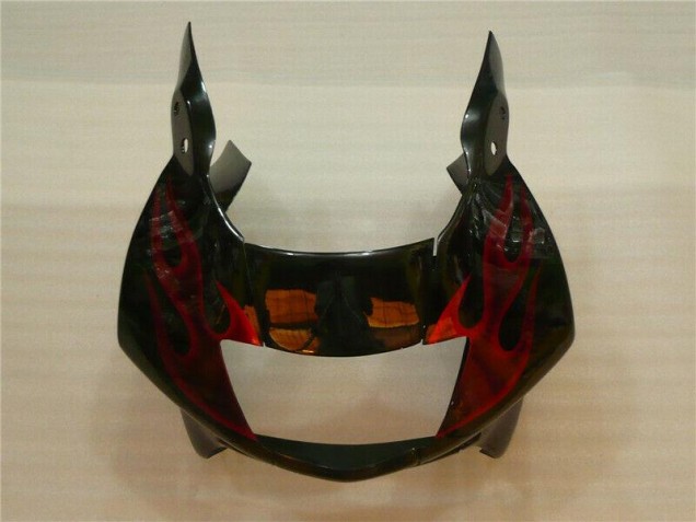 Schwarz rote Flamme 95-98 CBR600 F3 Motorrad Verkleidungen Schwarz rote Flamme 95-98 CBR600 F3 Motorrad Verkleidungen