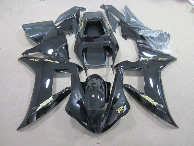 Schwarz und Gold Aufkleber 02-03 YZF R1 Motorrad Verkleidung Schwarz und Gold Aufkleber 02-03 YZF R1 Motorrad Verkleidung