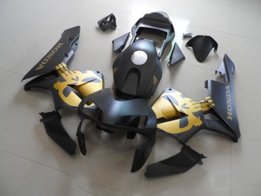 Schwarz und Gold Aufkleber 03-04 CBR600RR Motorrad Verkleidungen