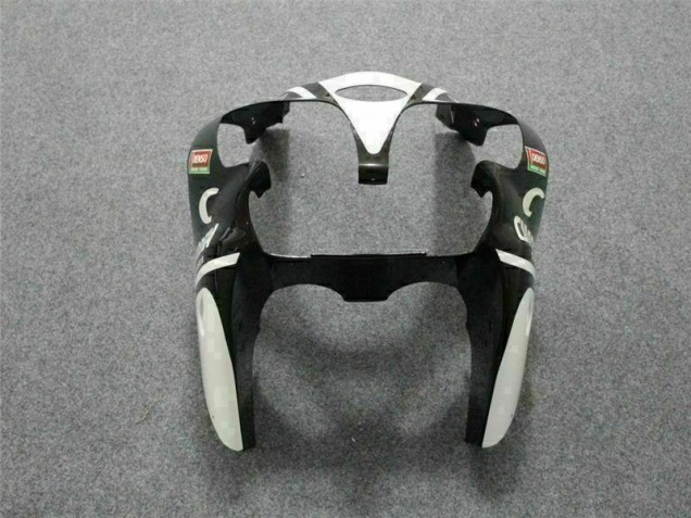 Schwarz weißer Eurobet 00-02 ZX6R Motorrad Verkleidung Schwarz weißer Eurobet 00-02 ZX6R Motorrad Verkleidung