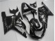 Schwarze weiße Flamme 01-03 GSXR 600/750 Motorrad Verkleidung Schwarze weiße Flamme 01-03 GSXR 600/750 Motorrad Verkleidung