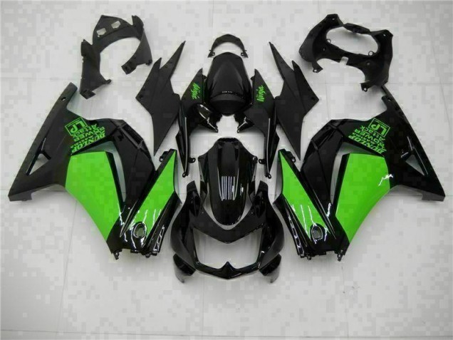 Schwarzer Grün Ninja 08-12 EX250 Motorrad Verkleidung