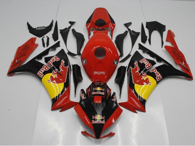 Schwarzer Rot Bull 12-16 CBR1000RR Motorrad Verkleidung