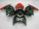 Schwarzer Roter Ninja 08-12 EX250 Motorrad Verkleidung Schwarzer Roter Ninja 08-12 EX250 Motorrad Verkleidung