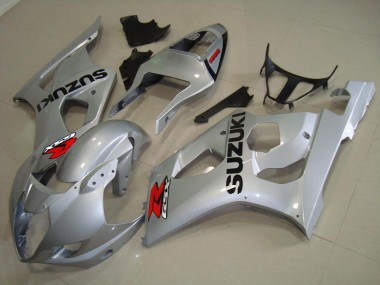 Silber 03-04 GSXR 1000 Motorrad Vollverkleidung